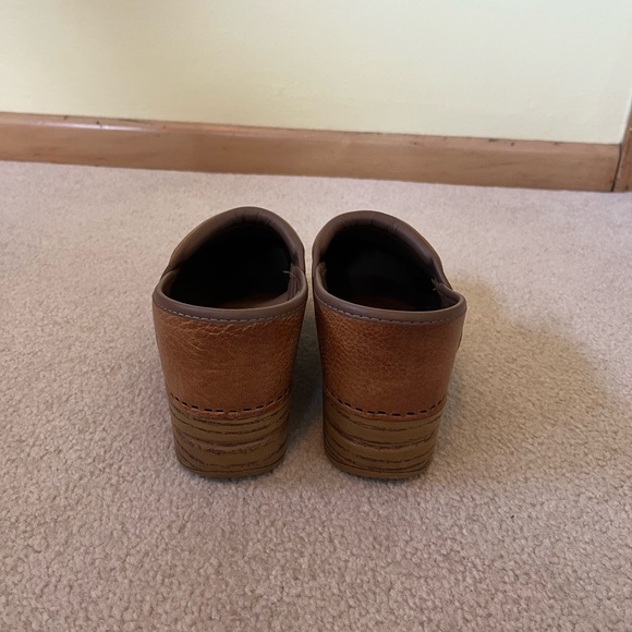 Dansko Tan Leather Mules - Picture 4 of 5